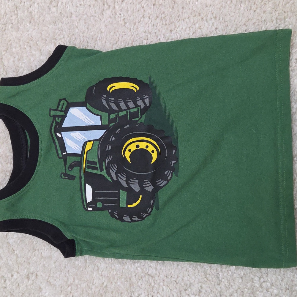 John Deere (4) Lot Of 4T Kids Tank Tops, All Size 4T - Picture 2 of 16
